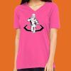 Missy's Relaxed Jersey Short-Sleeve V-Neck T-Shirt Thumbnail