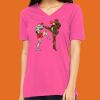 Missy's Relaxed Jersey Short-Sleeve V-Neck T-Shirt Thumbnail