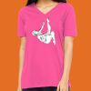 Missy's Relaxed Jersey Short-Sleeve V-Neck T-Shirt Thumbnail