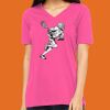 Missy's Relaxed Jersey Short-Sleeve V-Neck T-Shirt Thumbnail