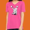 Missy's Relaxed Jersey Short-Sleeve V-Neck T-Shirt Thumbnail