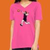 Missy's Relaxed Jersey Short-Sleeve V-Neck T-Shirt Thumbnail