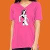 Missy's Relaxed Jersey Short-Sleeve V-Neck T-Shirt Thumbnail