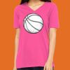 Missy's Relaxed Jersey Short-Sleeve V-Neck T-Shirt Thumbnail