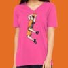 Missy's Relaxed Jersey Short-Sleeve V-Neck T-Shirt Thumbnail