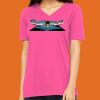 Missy's Relaxed Jersey Short-Sleeve V-Neck T-Shirt Thumbnail
