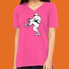 Missy's Relaxed Jersey Short-Sleeve V-Neck T-Shirt Thumbnail