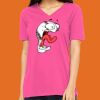 Missy's Relaxed Jersey Short-Sleeve V-Neck T-Shirt Thumbnail