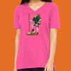 Missy's Relaxed Jersey Short-Sleeve V-Neck T-Shirt Thumbnail