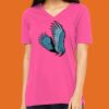 Missy's Relaxed Jersey Short-Sleeve V-Neck T-Shirt Thumbnail