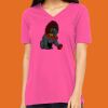 Missy's Relaxed Jersey Short-Sleeve V-Neck T-Shirt Thumbnail