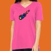Missy's Relaxed Jersey Short-Sleeve V-Neck T-Shirt Thumbnail