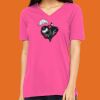 Missy's Relaxed Jersey Short-Sleeve V-Neck T-Shirt Thumbnail