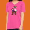 Missy's Relaxed Jersey Short-Sleeve V-Neck T-Shirt Thumbnail