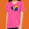 Missy's Relaxed Jersey Short-Sleeve V-Neck T-Shirt Thumbnail