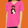 Missy's Relaxed Jersey Short-Sleeve V-Neck T-Shirt Thumbnail