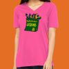 Missy's Relaxed Jersey Short-Sleeve V-Neck T-Shirt Thumbnail