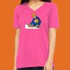 Missy's Relaxed Jersey Short-Sleeve V-Neck T-Shirt Thumbnail