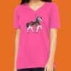 Missy's Relaxed Jersey Short-Sleeve V-Neck T-Shirt Thumbnail