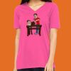 Missy's Relaxed Jersey Short-Sleeve V-Neck T-Shirt Thumbnail