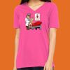 Missy's Relaxed Jersey Short-Sleeve V-Neck T-Shirt Thumbnail