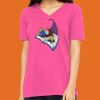 Missy's Relaxed Jersey Short-Sleeve V-Neck T-Shirt Thumbnail