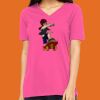 Missy's Relaxed Jersey Short-Sleeve V-Neck T-Shirt Thumbnail