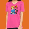 Missy's Relaxed Jersey Short-Sleeve V-Neck T-Shirt Thumbnail