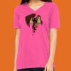 Missy's Relaxed Jersey Short-Sleeve V-Neck T-Shirt Thumbnail