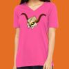 Missy's Relaxed Jersey Short-Sleeve V-Neck T-Shirt Thumbnail