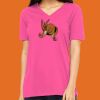 Missy's Relaxed Jersey Short-Sleeve V-Neck T-Shirt Thumbnail
