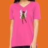 Missy's Relaxed Jersey Short-Sleeve V-Neck T-Shirt Thumbnail