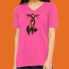 Missy's Relaxed Jersey Short-Sleeve V-Neck T-Shirt Thumbnail