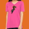 Missy's Relaxed Jersey Short-Sleeve V-Neck T-Shirt Thumbnail
