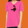 Missy's Relaxed Jersey Short-Sleeve V-Neck T-Shirt Thumbnail
