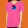 Missy's Relaxed Jersey Short-Sleeve V-Neck T-Shirt Thumbnail