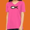 Missy's Relaxed Jersey Short-Sleeve V-Neck T-Shirt Thumbnail