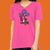 Missy's Relaxed Jersey Short-Sleeve V-Neck T-Shirt Thumbnail