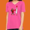 Missy's Relaxed Jersey Short-Sleeve V-Neck T-Shirt Thumbnail