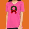 Missy's Relaxed Jersey Short-Sleeve V-Neck T-Shirt Thumbnail