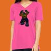 Missy's Relaxed Jersey Short-Sleeve V-Neck T-Shirt Thumbnail