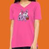 Missy's Relaxed Jersey Short-Sleeve V-Neck T-Shirt Thumbnail