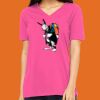 Missy's Relaxed Jersey Short-Sleeve V-Neck T-Shirt Thumbnail