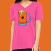 Missy's Relaxed Jersey Short-Sleeve V-Neck T-Shirt Thumbnail