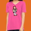 Missy's Relaxed Jersey Short-Sleeve V-Neck T-Shirt Thumbnail