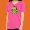 Missy's Relaxed Jersey Short-Sleeve V-Neck T-Shirt Thumbnail