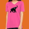 Missy's Relaxed Jersey Short-Sleeve V-Neck T-Shirt Thumbnail