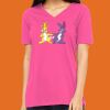 Missy's Relaxed Jersey Short-Sleeve V-Neck T-Shirt Thumbnail