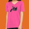 Missy's Relaxed Jersey Short-Sleeve V-Neck T-Shirt Thumbnail