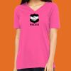 Missy's Relaxed Jersey Short-Sleeve V-Neck T-Shirt Thumbnail